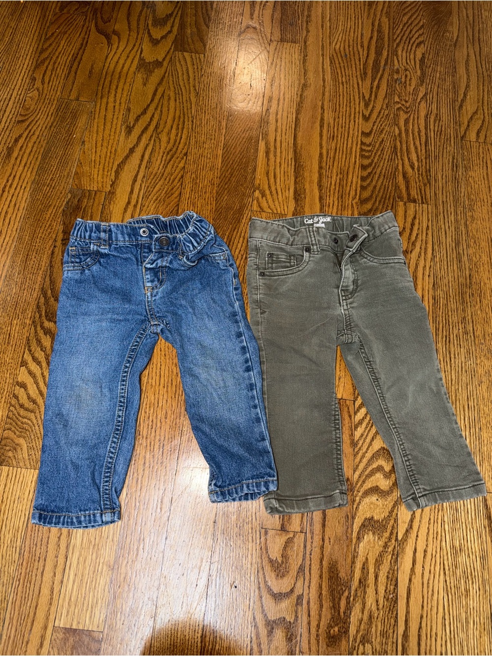 Baby Boy Jeans 18M Blue & Green